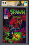 CGC SPAWN (1992) #1 (9.8) SIGNATURE SERIES - SIGNED BY TODD MCFARLANE