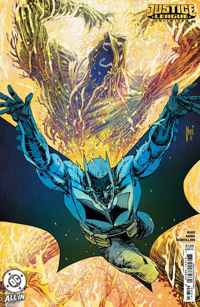 JUSTICE LEAGUE UNLIMITED (2024) #3 CVR E GUILLEM MARCH RAISED UV FOIL VAR