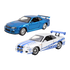 HOLLYWOOD RIDES 1/32 FAST & FURIOUS BRIANS NISSAN SKYLINE TWIN PACK