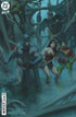 JUSTICE LEAGUE UNLIMITED (2024) #3 CVR D RICCARDO FEDERICI CARD STOCK VAR