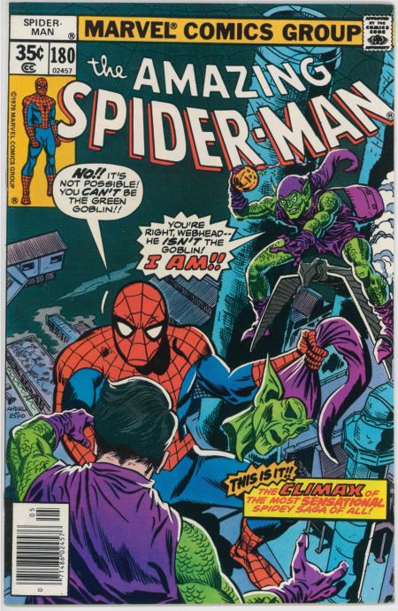 AMAZING SPIDER-MAN (1963) #180 (NM)