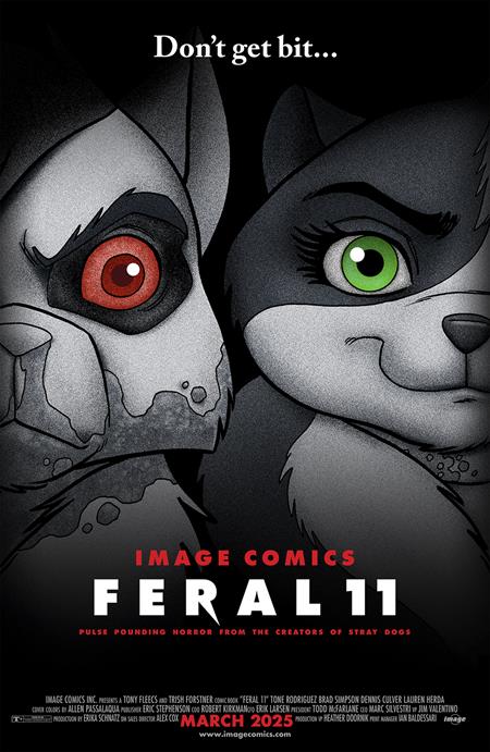 FERAL (2024) #11 CVR B TRISH FORSTNER & ALLEN PASSALAQUA HOMAGE CVR