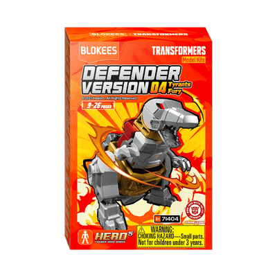 BLOKEES TRANSFORMERS DEFENDER VERSION 4 MINI MODEL (BLIND BOX)