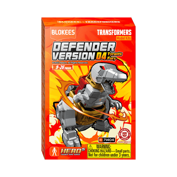 BLOKEES TRANSFORMERS DEFENDER VERSION 4 MINI MODEL (BLIND BOX)