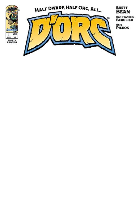 DORC (2026) #1 4TH PTG CVR B BLANK SKETCH VAR