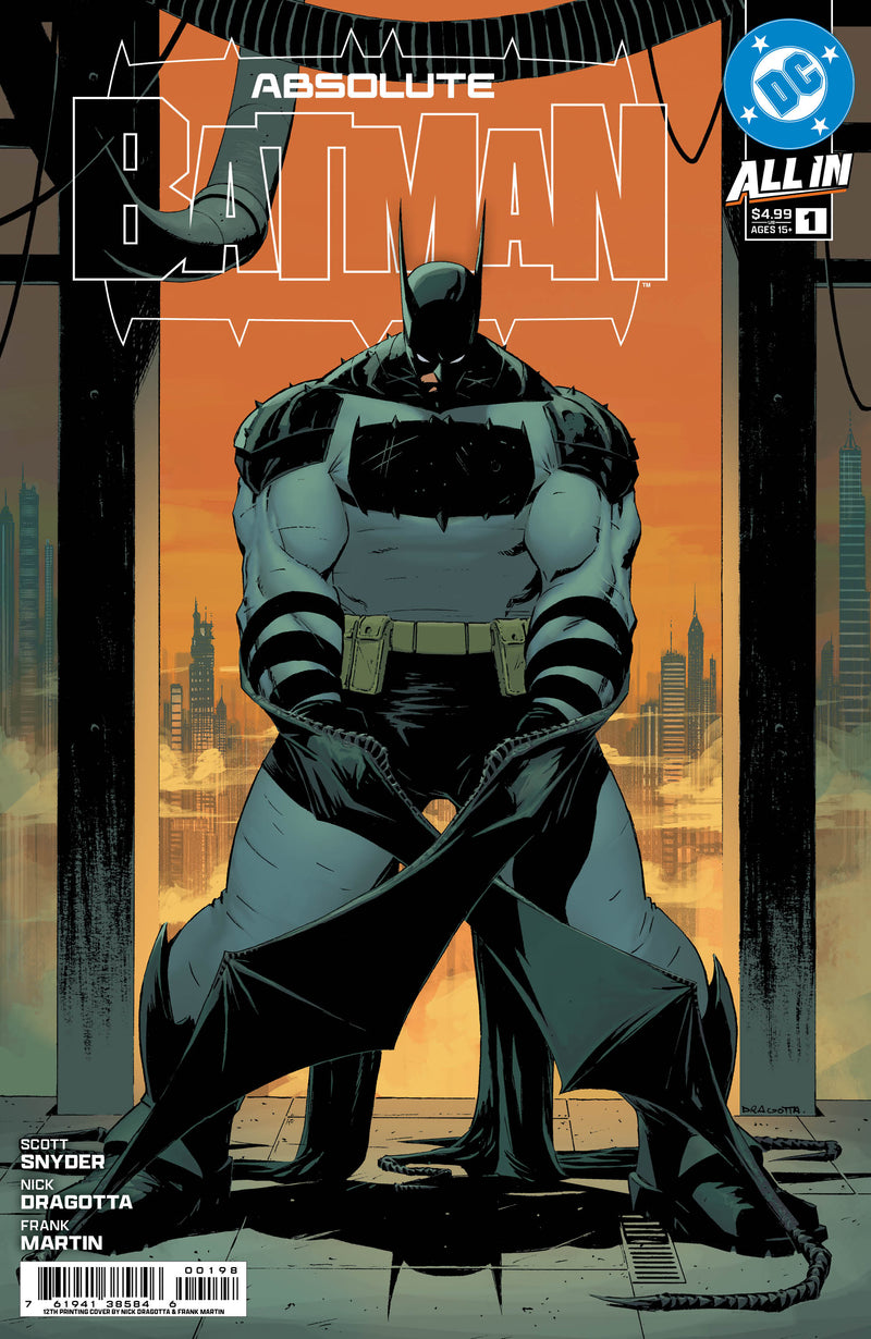 ABSOLUTE BATMAN (2024) #1 TWELFTH PRINTING VAR