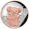 AUSTRALIAN KOALA 2026 5oz SILVER PROOF HIGH RELIEF GILDED COIN