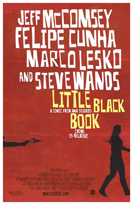 LITTLE BLACK BOOK (2024) #3 CVR C CHRIS FERGUSON & FELIPE CUNHA MOVIE POSTER HOMAGE