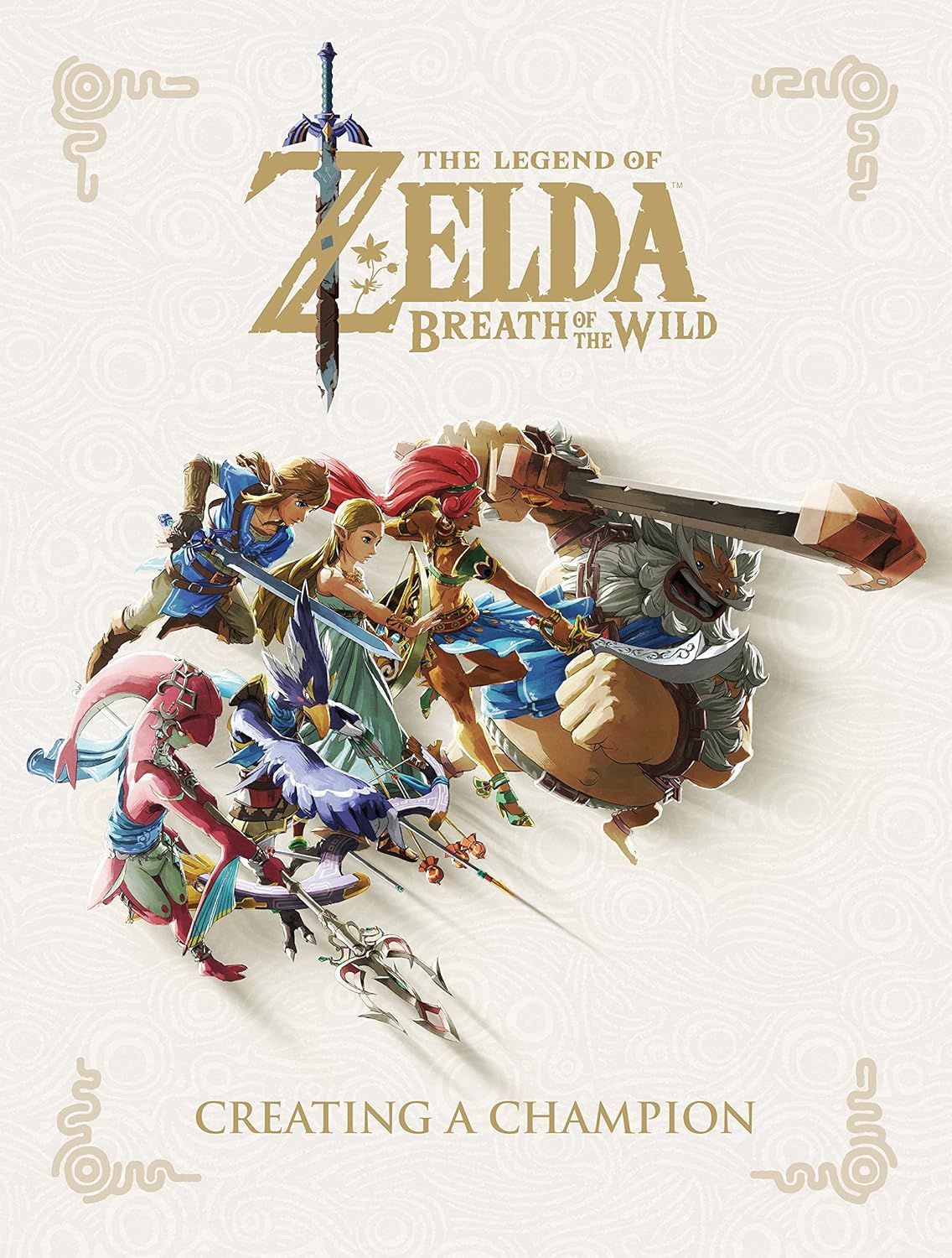 ART OF LEGEND OF ZELDA BREATH OF THE WILD CREATING A CHAMPION