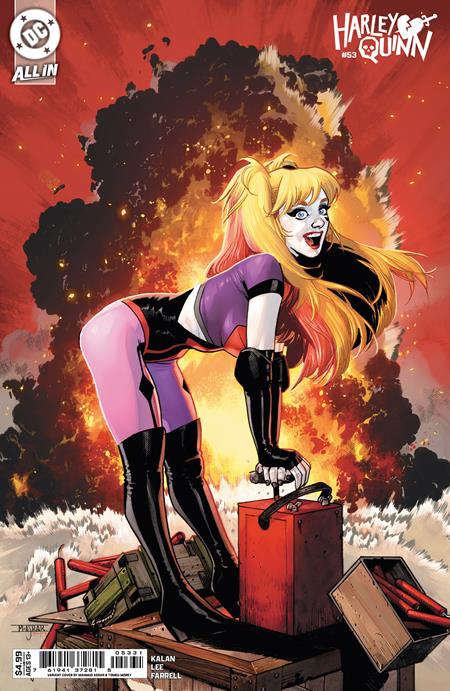 HARLEY QUINN (2021) #53 CVR C MAHMUD ASRAR CARD STOCK VAR