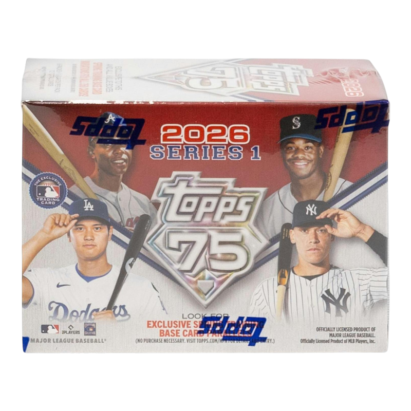 2026 TOPPS MLB BASEBALL SERIES 1 BLASTER BOX