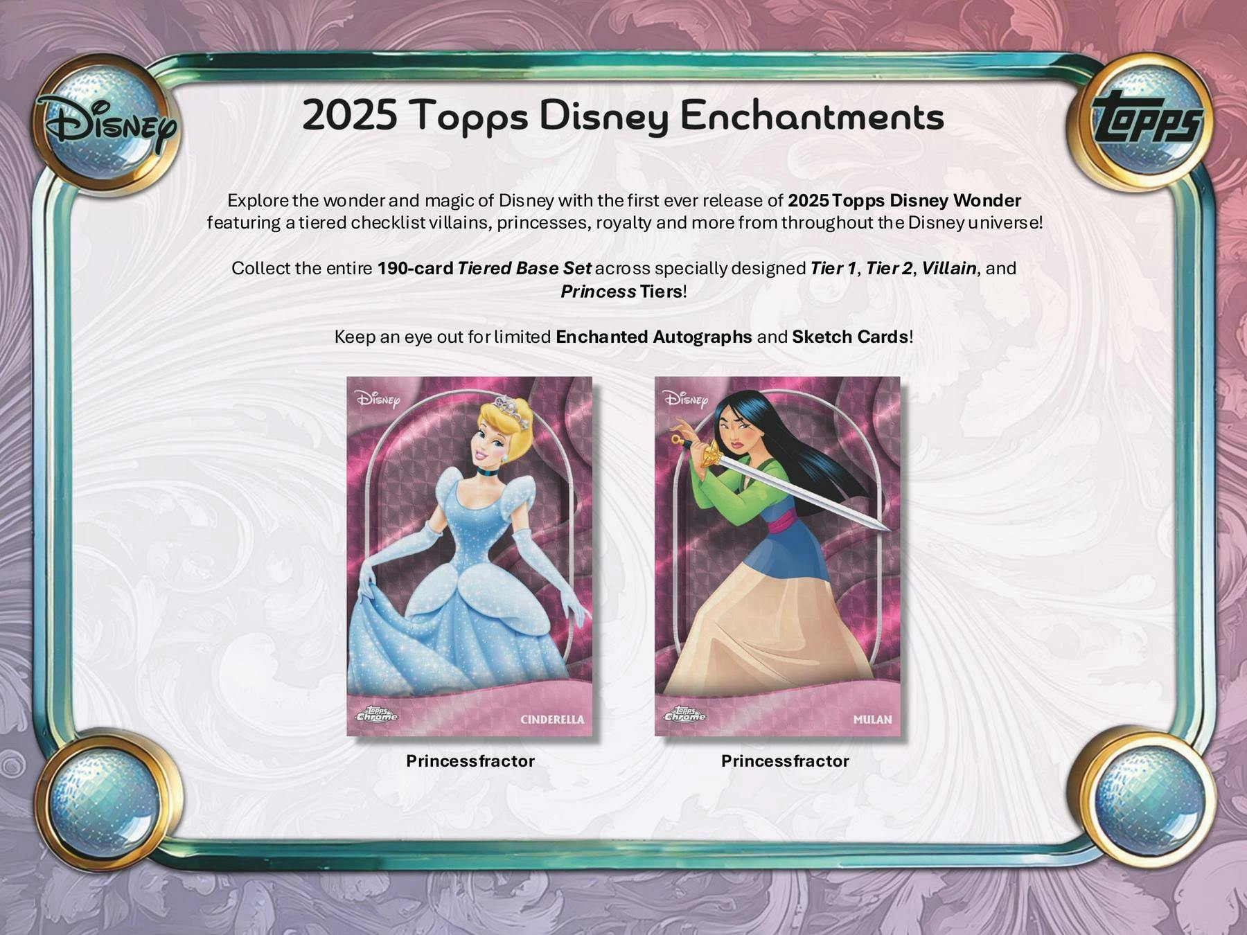 2025 TOPPS DISNEY WONDER HOBBY BOX