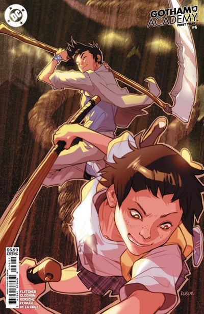 GOTHAM ACADEMY FIRST YEAR (2025) #6 CVR B KARL KERSCHL CARD STOCK VAR