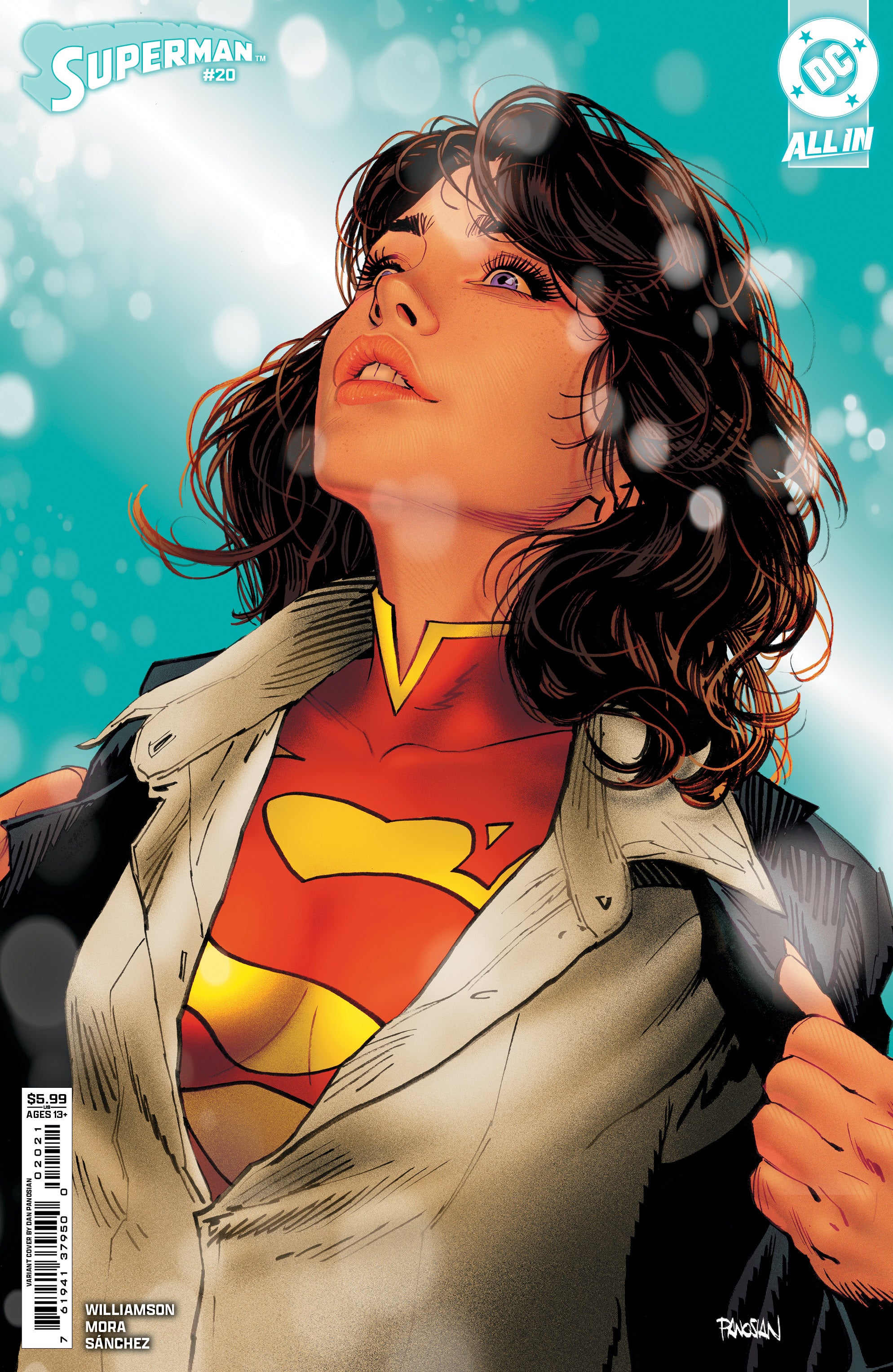 SUPERMAN (2023) #20 CVR B DAN PANOSIAN CARD STOCK VAR