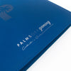PALMS OFF GAMING COLLECTORS SERIES 12 POCKET BLUE ZIP TRADING CARD BINDER