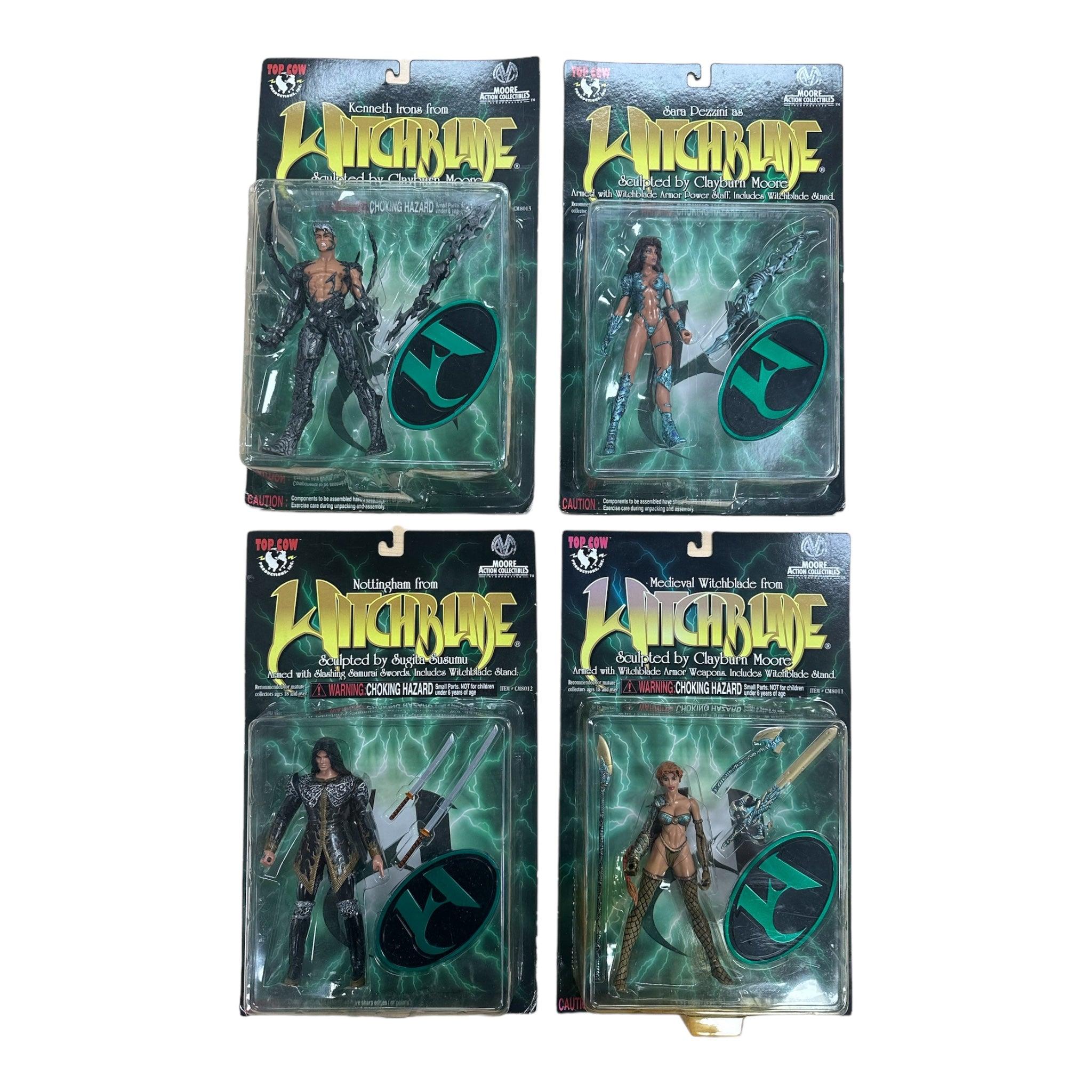 1998 MOORE WITCHBLADE SERIES 1 AF - SET OF 4 - Kings Comics