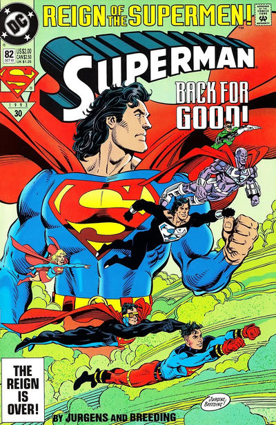 SUPERMAN (1987) #81 - UNBAGGED DIRECT EDITION