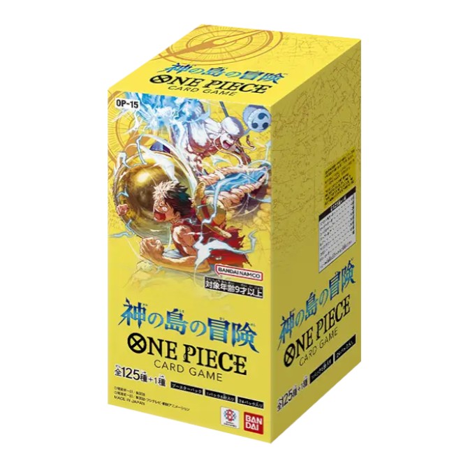 ONE PIECE CARD GAME JAPAN (OP-15) ADVENTURE ON KAMIS ISLAND BOOSTER BOX