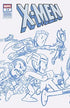 X-MEN (2024) #14 50 COPY INCV CHRIS GIARUSSO CONNECTING BLUE LINE SKETCH VAR