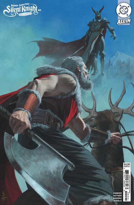 BATMAN SANTA CLAUS SILENT KNIGHT RETURNS (2024) #4 CVR B RICCARDO FEDERICI CARD STOCK VAR