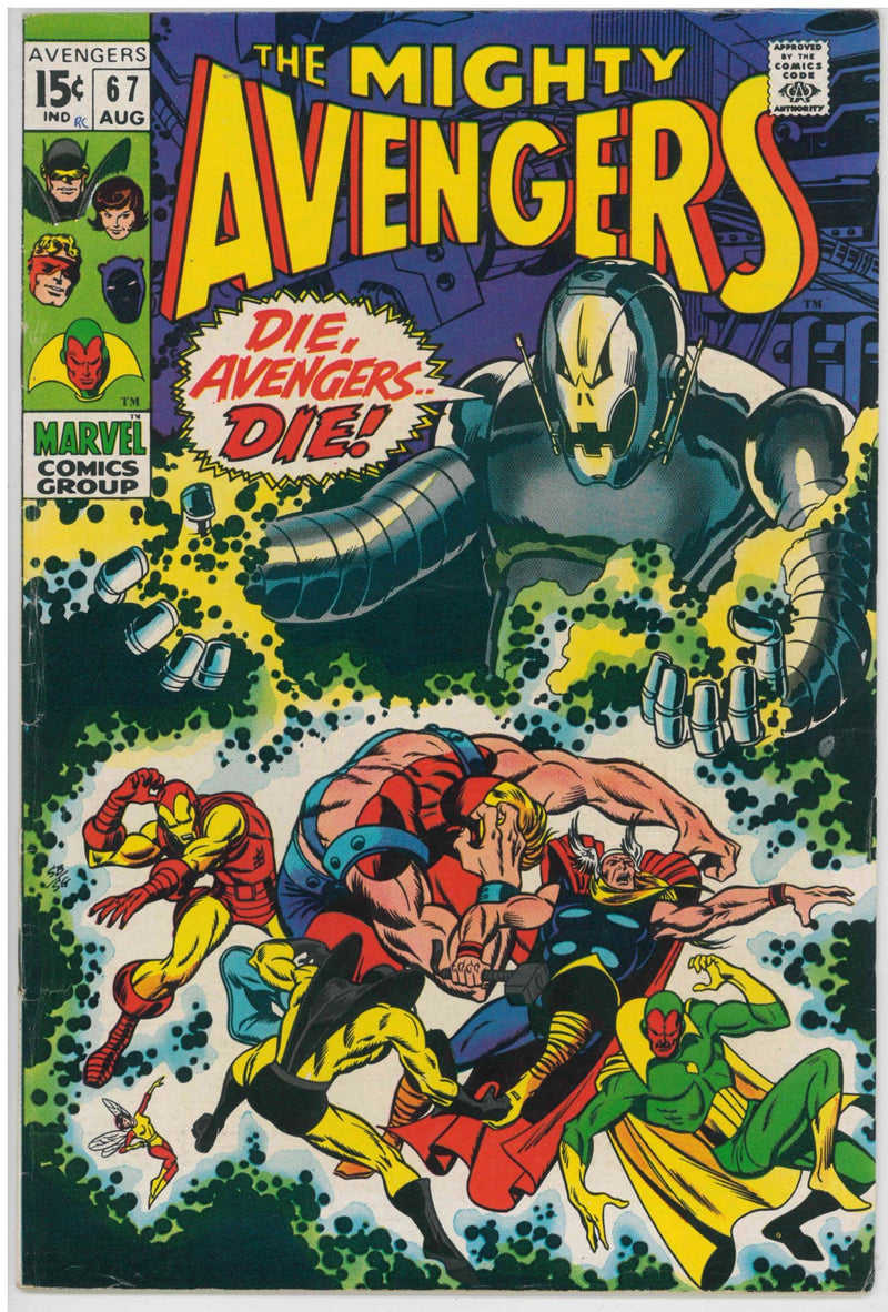 AVENGERS (1963) #67 (FN)