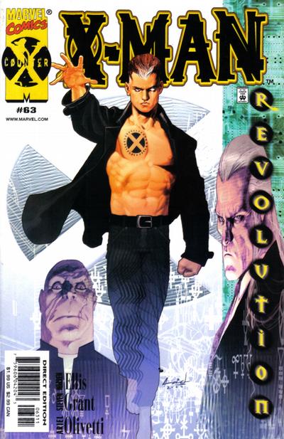 X-MAN (1995) #63 CVR A OLIVETTI