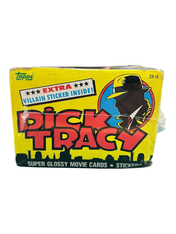 1990 TOPPS DICK TRACY MOVIE LARGE 16 CARD BOX