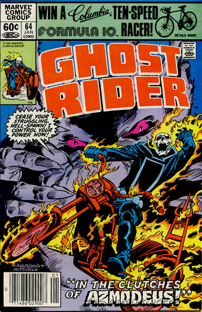 GHOST RIDER (1973) #64 NEWSSTAND EDITION