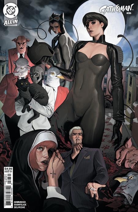 CATWOMAN (2018) #86 CVR E MANNY VINCENT CARBONILLA THINGS TO COME CARD STOCK VAR
