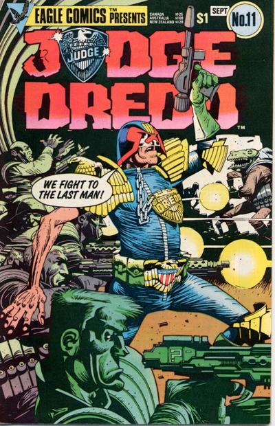 JUDGE DREDD (1983) #11 (VF/NM)