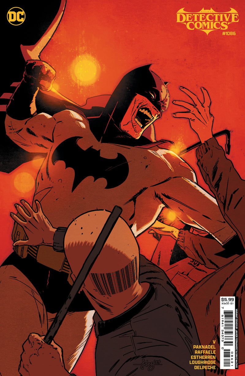 DETECTIVE COMICS VOL 2 (2016) #1086 CVR C JAVIER FERNANDEZ CARD STOCK VAR