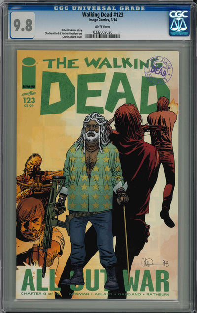 CGC WALKING DEAD (2003) #123 (9.8)