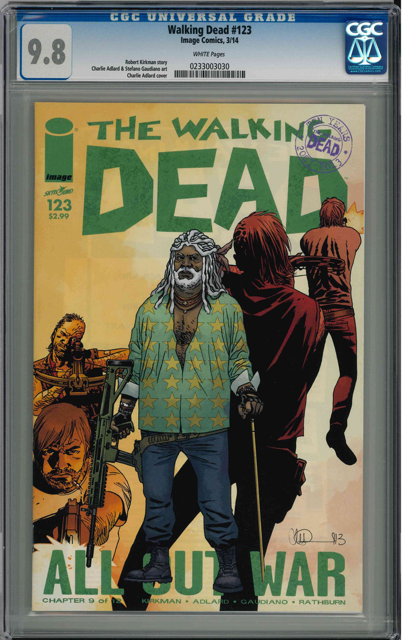 CGC WALKING DEAD (2003) #123 (9.8)