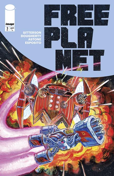 FREE PLANET (2025) #3 CVR A JED DOUGHERTY