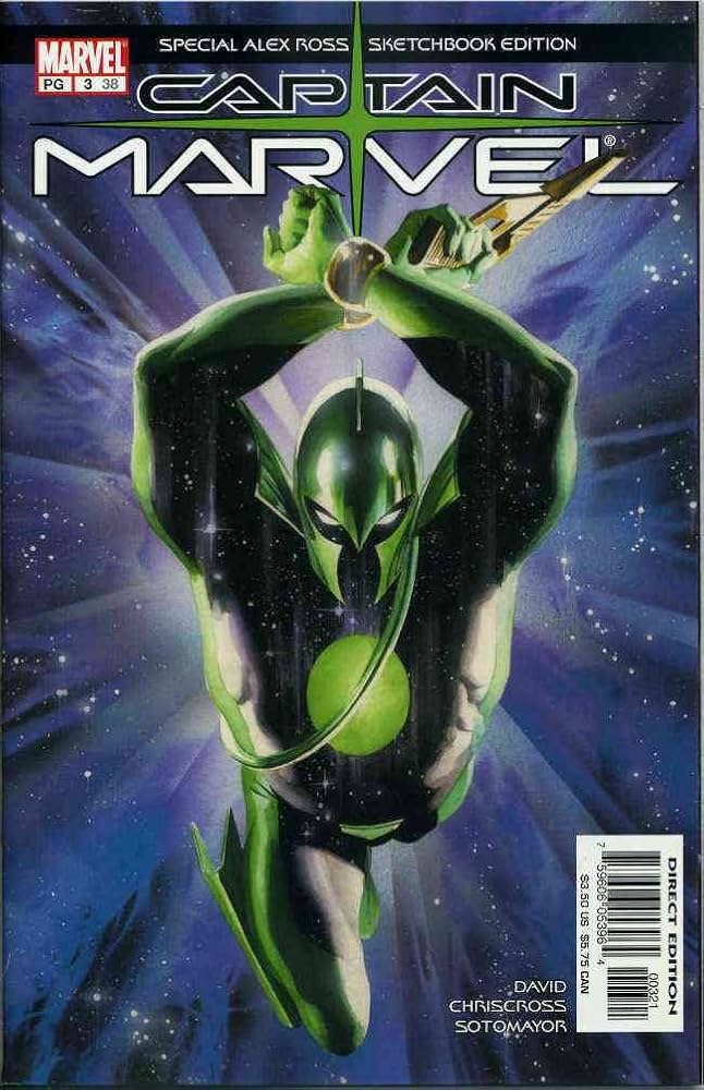 CAPTAIN MARVEL (2002) #3 SPECIAL ALEX ROSS SKETCHBOOK EDITION