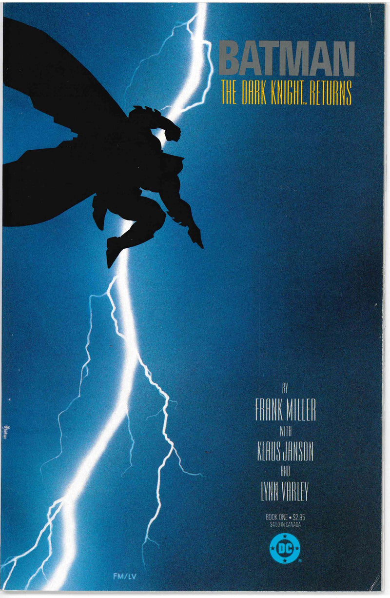 BATMAN THE DARK KNIGHT RETURNS (1986)- SET OF FOUR - FIRST PRINTINGS (SEE NOTES)