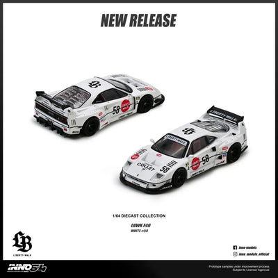 INNO64 1/64 LIBERTY WALK FERRARI F40 COLLET