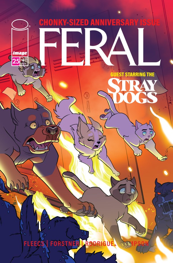 FERAL (2024) #25 CVR A TONY FLEECS & TRISH FORSTNER WRAPAROUND