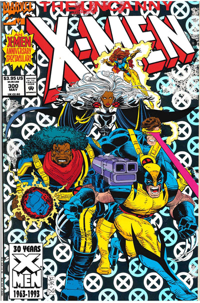 UNCANNY X-MEN (1963) #300 (NM) - HOLOFOIL PRINTING ERROR