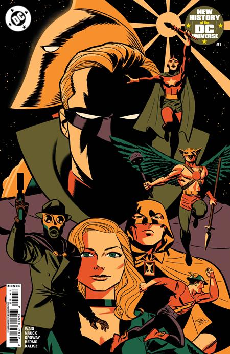 NEW HISTORY OF THE DC UNIVERSE (2025) #1 CVR H INC 1:25 MICHAEL CHO CARD STOCK VAR