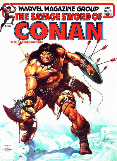 SAVAGE SWORD OF CONAN (1974) #74 (VF)