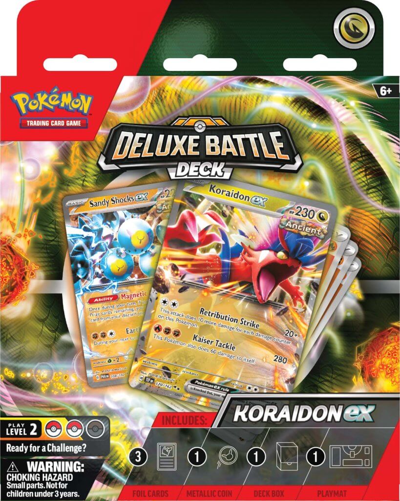 POKEMON TCG: KORAIDON EX DELUXE BATTLE DECK