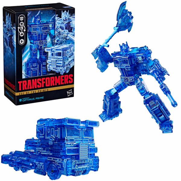 TRANSFORMERS VOYAGER CLASS AGE OF THE PRIMES ENERGON OPTIMUS PRIME AF