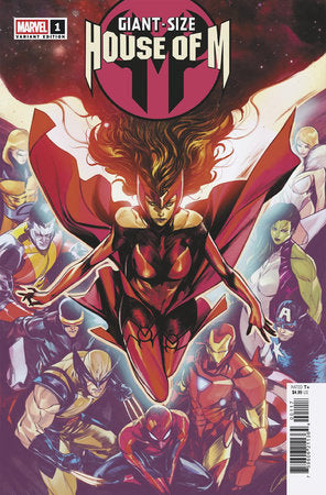 GIANT-SIZE HOUSE OF M (2025) #1 (ONE SHOT) 25 COPY INCV ALESSANDRO CAPPUCCIO VAR