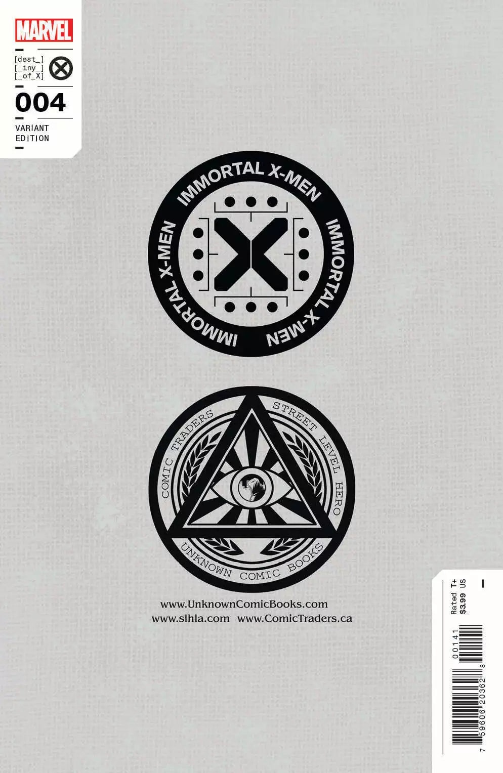 IMMORTAL X-MEN (2022) #4 COMICS ILLUMINATI EXCLUSIVE MEGHAN HETRICK VIRGIN VAR