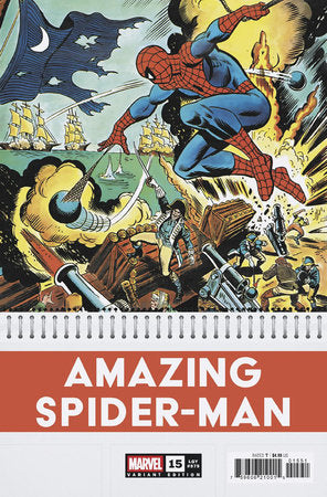 AMAZING SPIDER-MAN (2025) #15 ROSS ANDRU BICENTENNIAL CALENDAR HIDDEN GEM VAR
