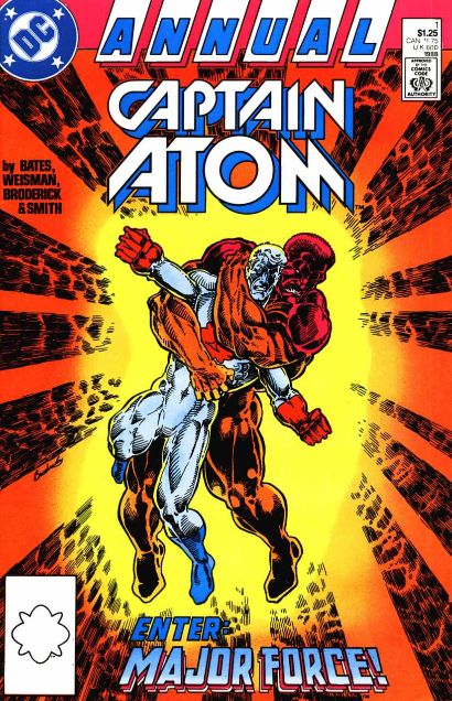 CAPTAIN ATOM (1987) ANNUAL #1 (VF)