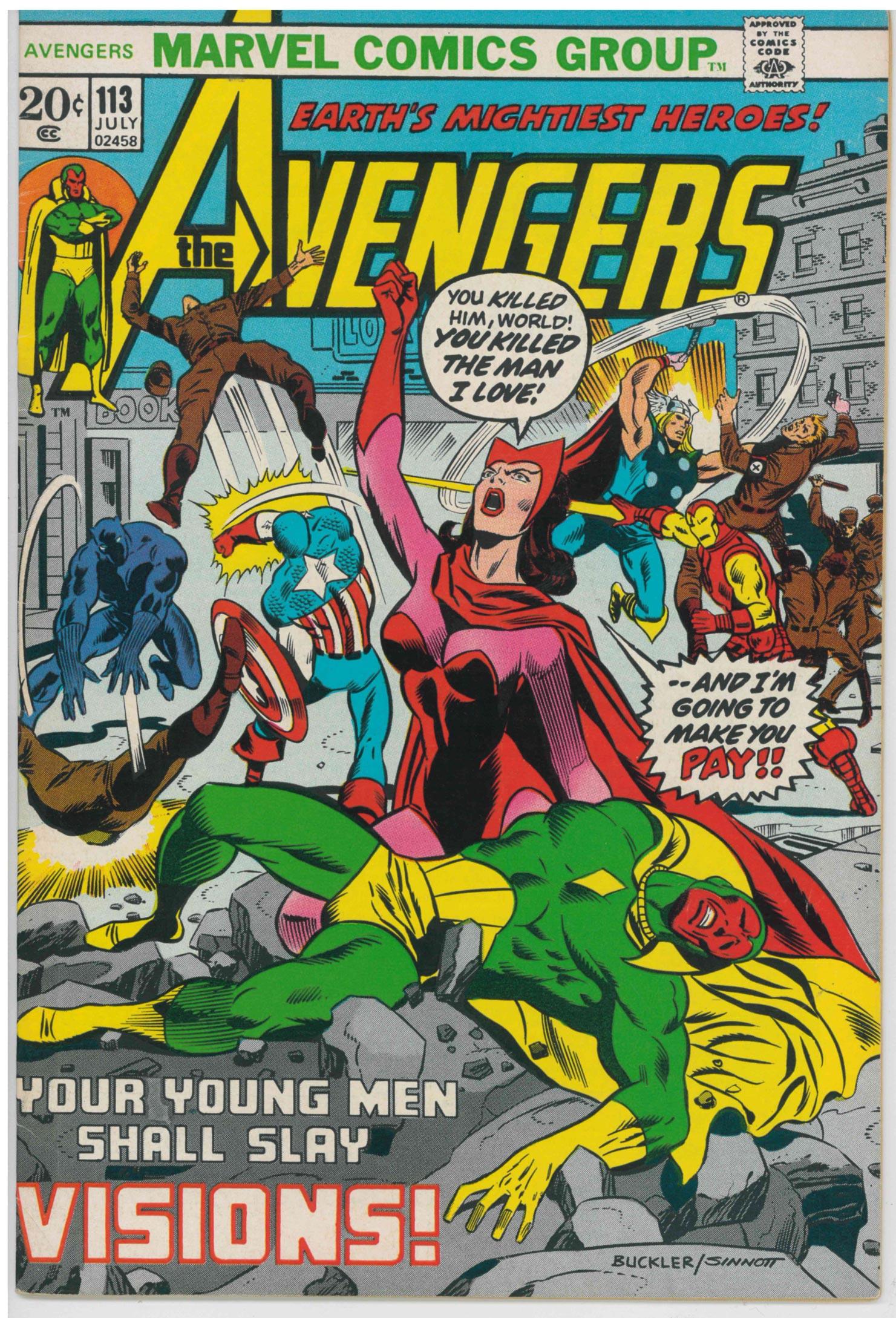 AVENGERS (1963) #113 (VF) - Kings Comics