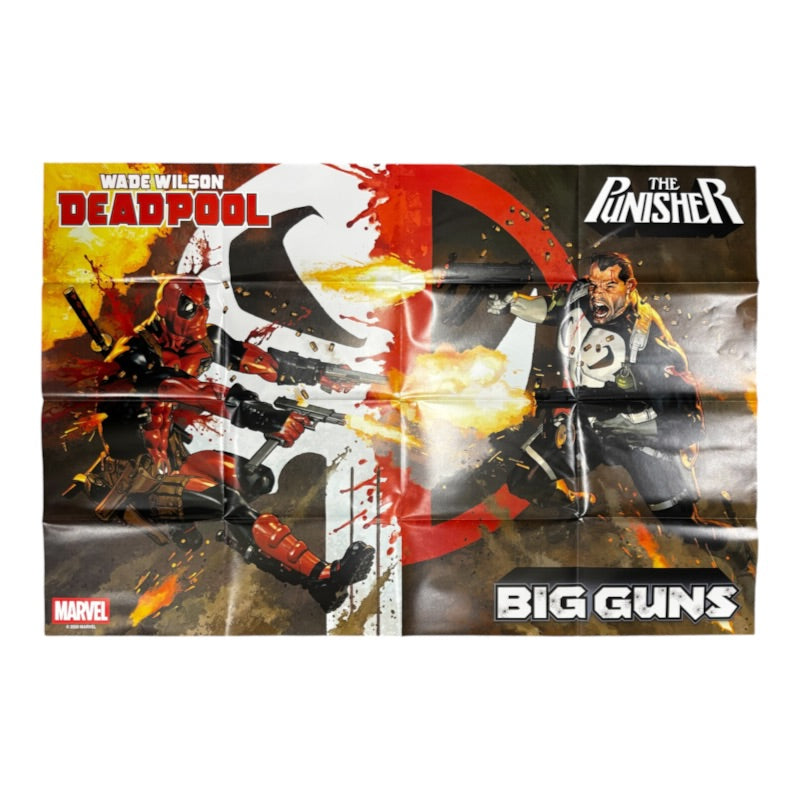 DEADPOOL PUNISHER BY JOSEMARIA CASANOVAS FOLDED PROMO POSTER