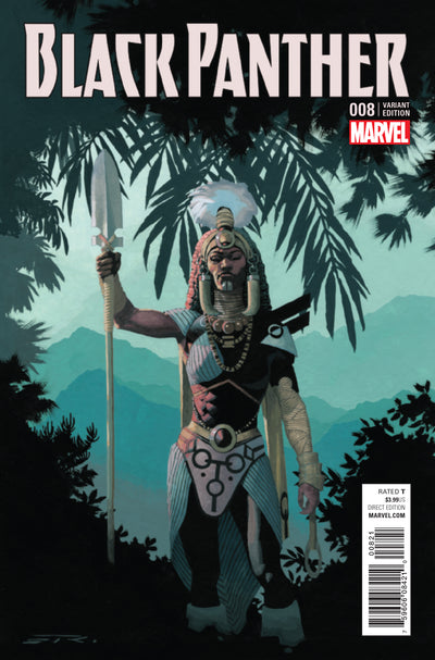 BLACK PANTHER VOL 6 #8 RIBIC CONNECTING D VAR